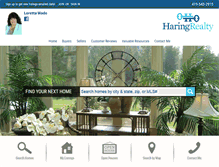 Tablet Screenshot of lwade.haringrealty.com